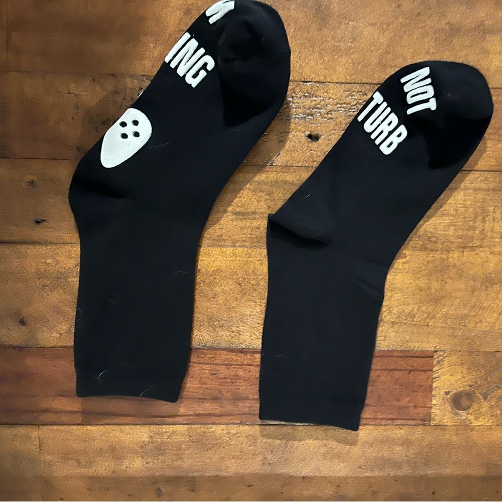 Black Novelty Gaming Socks, one size, NWOT